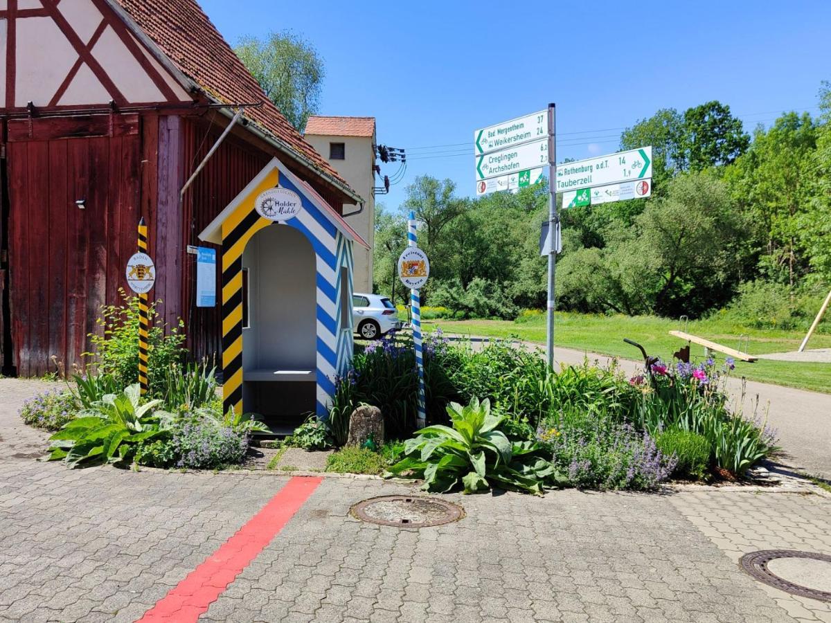 Gasthaus Holdermuehle Creglingen Luaran gambar
